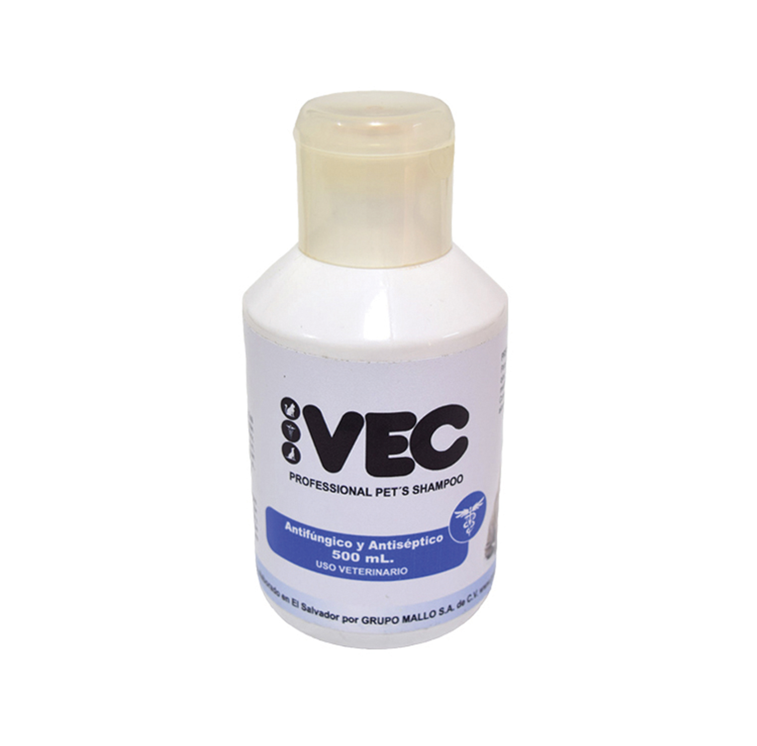 VEC ANTIFUNGICO Y ANTISEPTICO KetoconazolCloruro de Benzalconio  Shampoo antifúngico y antiséptico perros